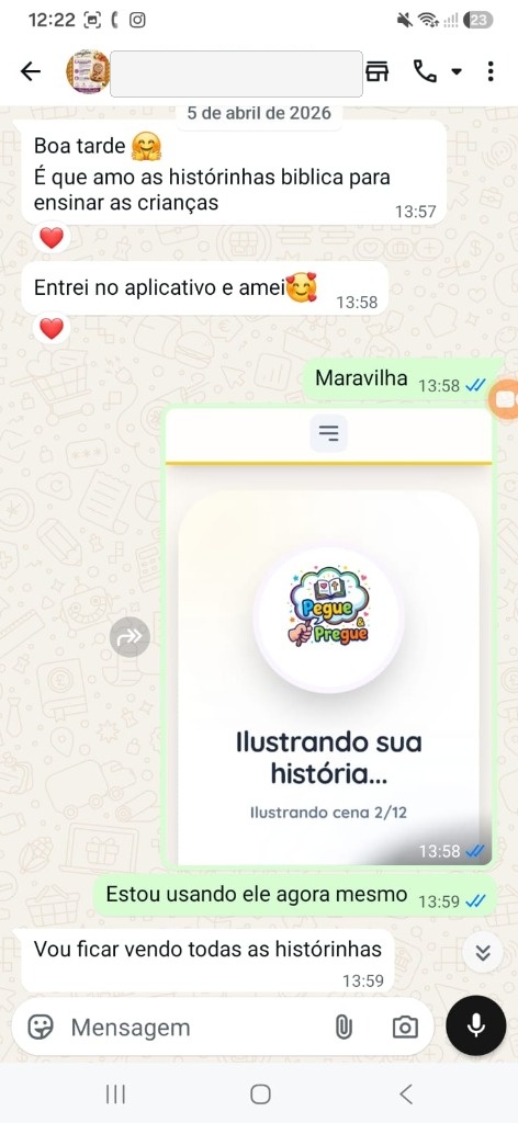 Entrei no aplicativo e amei ❤️